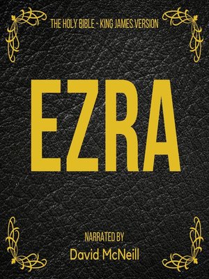 cover image of The Holy Bible--Ezra